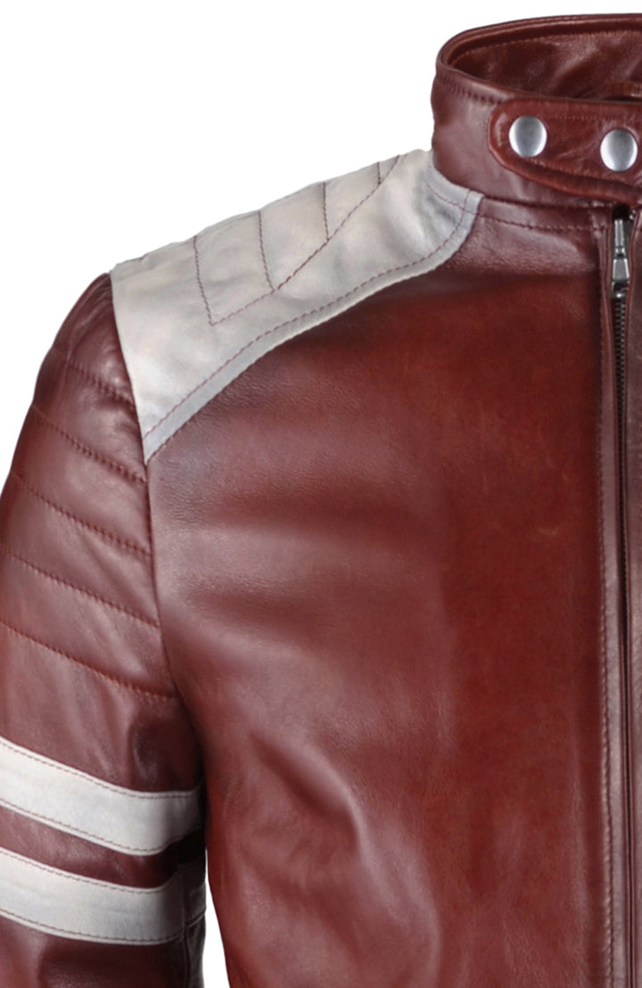  Fight Club Tyler Durden Costume Smart Real Leather Jacket.Mens  Brando Tyler Designer Biker Leather Jacket . (as1, alpha, 3x_s, regular,  regular, Black, XXL) : Clothing, Shoes & Jewelry