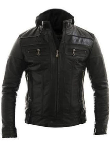 Racing Style Motorcycle Real Leather Jacket - The Film Jackets